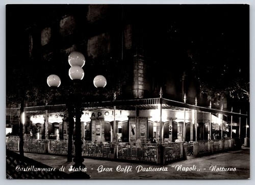 Rppc postcard napoli italy - postcard,