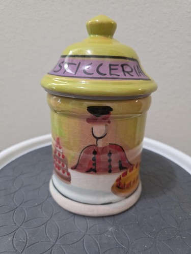 Italian pasticceria canister - pasticceria,