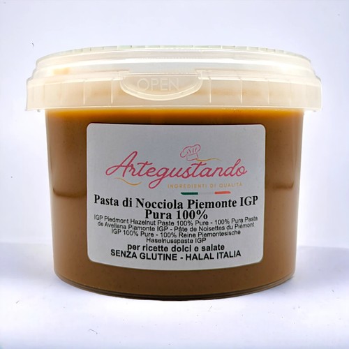 Pasta nocciola pura 100 - pasta, di
