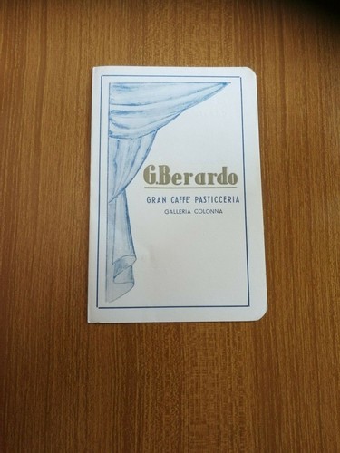 Vecchio menu 1954 - menu, g.
